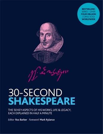 Couverture du livre « SHAKESPEARE - 30-SECOND » de  aux éditions Ivy Press