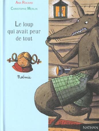 Couverture du livre « Loup qui avait peur de tout » de Rocard/Merlin aux éditions Nathan