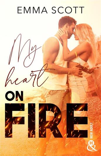 Couverture du livre « My heart on fire » de Emma Scott aux éditions Harlequin