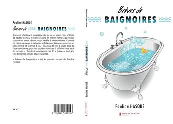 Couverture du livre « Brèves de baignoires » de Pauline Hasque aux éditions Sans Crispation