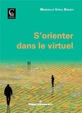 Couverture du livre « S'orienter dans le virtuel » de Marcello Vitali Rosati aux éditions Hermann