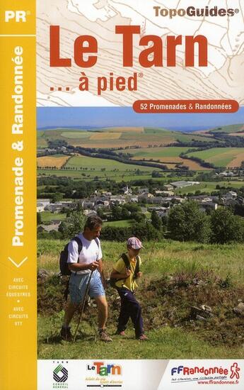 Couverture du livre « Le Tarn à pied ; 81 - PR - D081 (édition 2010) » de  aux éditions Ffrp