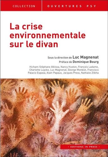 Couverture du livre « La crise environnementale sur le divan ; comment agir ? » de Luc Magnenat aux éditions In Press