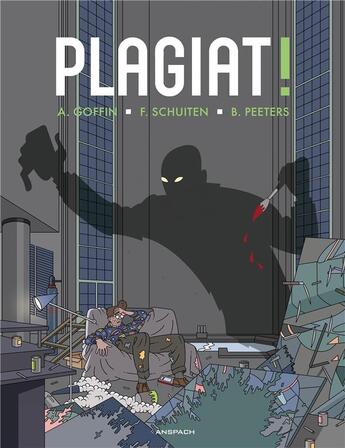 Couverture du livre « Plagiat ! » de Benoit Peeters et Alain Goffin et Francois Schuiten aux éditions Anspach