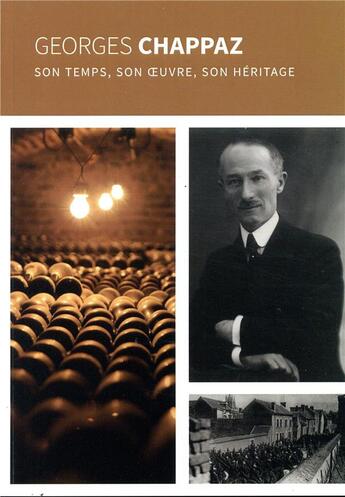 Couverture du livre « Georges Chappaz ; son temps, son oeuvre, son héritage » de Théodore Georgopoulos aux éditions Meroe