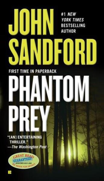 Couverture du livre « Phantom Prey » de John Sandford aux éditions Penguin Group Us