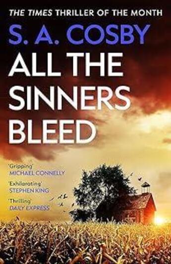 Couverture du livre « All the sinners bleed » de S. A. Cosby aux éditions Hachette