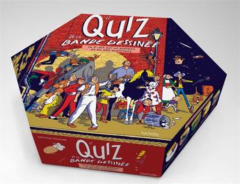 Couverture du livre « Le grand quiz de la BD » de  aux éditions Hachette Pratique