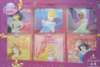 Couverture du livre « Disney Princesses ; coffret 12 livres » de  aux éditions Disney Hachette