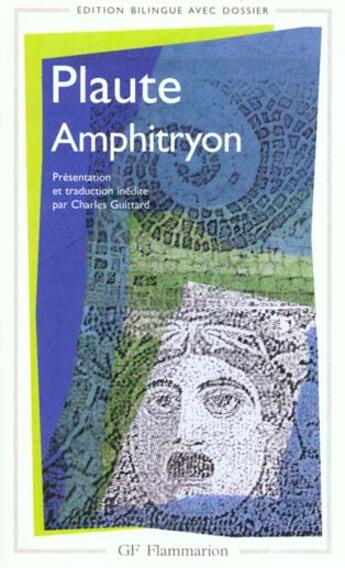 Couverture du livre « Amphitryon » de Plaute aux éditions Flammarion