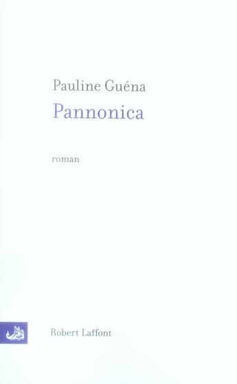 Couverture du livre « Pannonica » de Pauline Guena aux éditions Robert Laffont