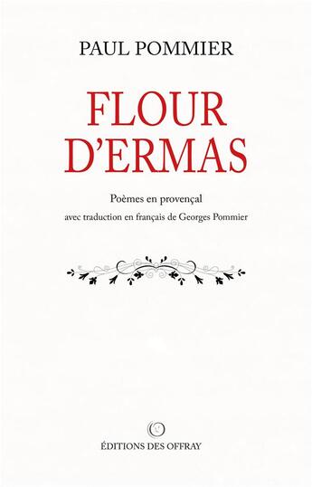 Couverture du livre « FLOUR D'ERMAS » de Paul Pommier aux éditions Editions Des Offray