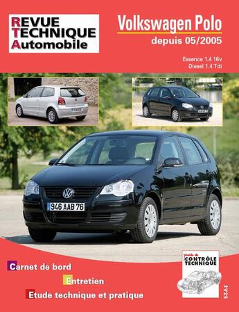 Couverture du livre « Rta b721.5 vw polo 05/05> ess 1,4 16v et 1,4 tdi » de Etai aux éditions Etai