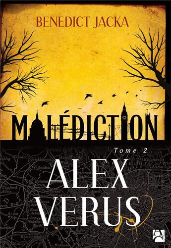 Couverture du livre « Alex Verus t.2 : malédiction » de Benedict Jacka aux éditions Anne Carriere