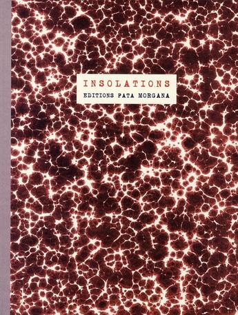 Couverture du livre « Insolations » de  aux éditions Fata Morgana