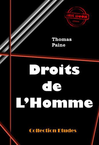 Couverture du livre « Droits de l'homme » de Thomas Paine aux éditions Ink Book