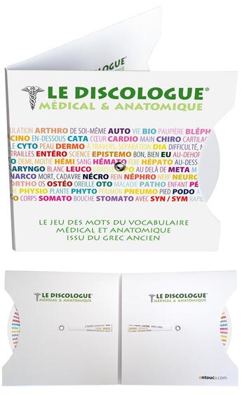 Couverture du livre « Le discologue medical et anatomique » de Cecil Baboulene aux éditions Entouca