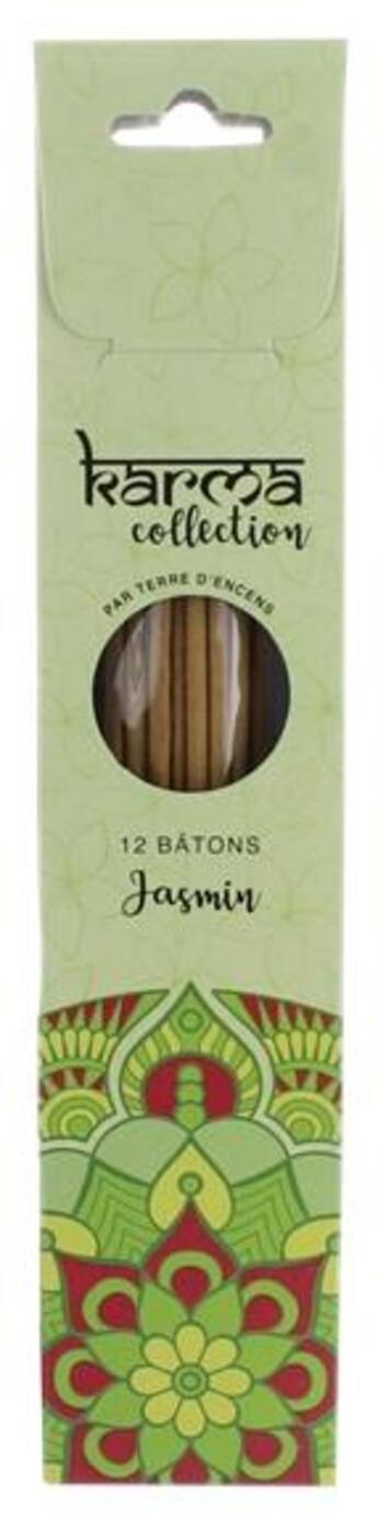 Couverture du livre « Encens karma collection batonnets jasmin » de  aux éditions Dg-exodif