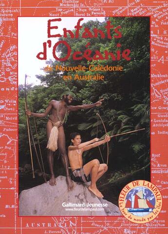 Couverture du livre « Le tour du monde par les iles de nouvelle-caledonie en australie » de Raphaelle Bergeret aux éditions Gallimard-jeunesse