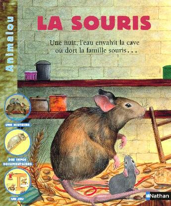 Couverture du livre « Souris » de Piquemal/Stetten aux éditions Nathan