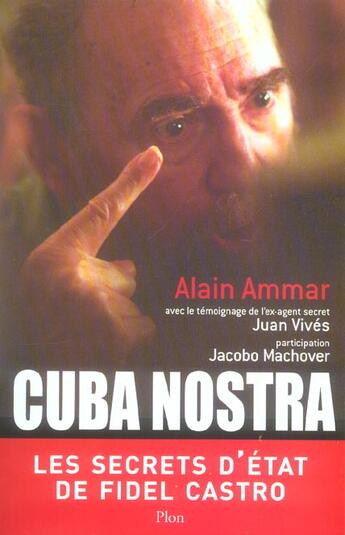 Couverture du livre « Cuba nostra » de  aux éditions Plon