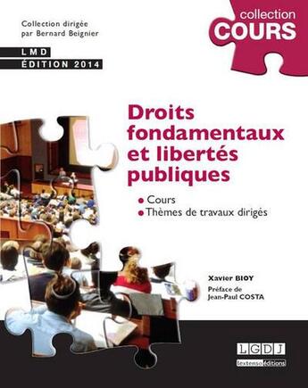 Couverture du livre « Droits fondamentaux et libertés publiques (3e édition) » de Xavier Bioy aux éditions Lgdj