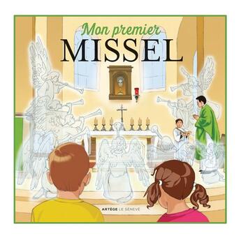 Couverture du livre « Mon premier missel » de Ines D' Oysonville aux éditions Le Seneve