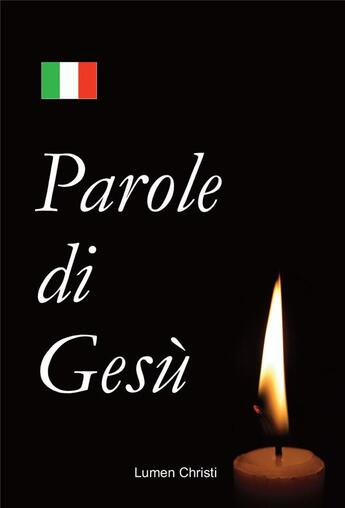 Couverture du livre « Parole di Gesù » de  aux éditions R.a. Image