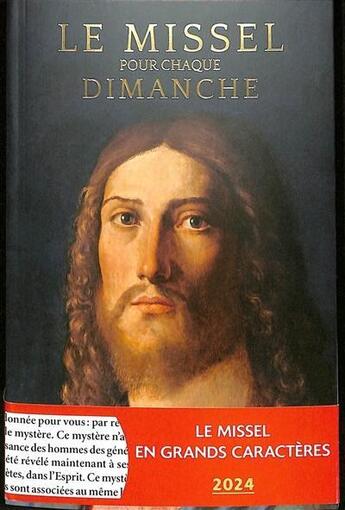 Couverture du livre « Le missel pour chaque dimanche 2024 » de  aux éditions Magnificat