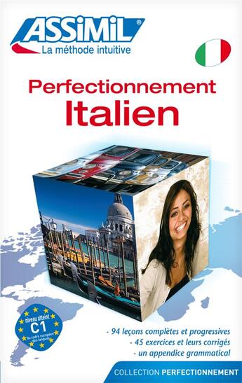 Couverture du livre « Perfectionnement italien » de Federico Benedetti aux éditions Assimil