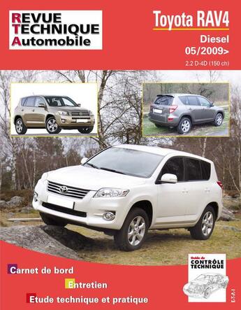 Couverture du livre « Toyota rav4 - diesel 05-2009 » de Etai aux éditions Etai