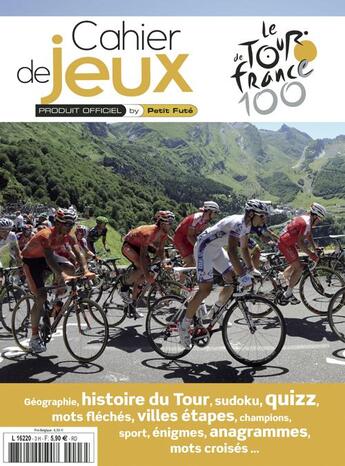 Couverture du livre « GUIDE PETIT FUTE ; THEMATIQUES ; cahier de jeux le tour de France » de  aux éditions Le Petit Fute