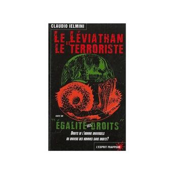 Couverture du livre « Le Léviathan et le Terroriste » de Claudio Ielmini aux éditions L'esprit Frappeur