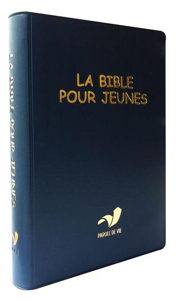 Couverture du livre « La bible pour jeunes sans dc souple traduction parole de vie » de Parole De Vie aux éditions Bibli'o