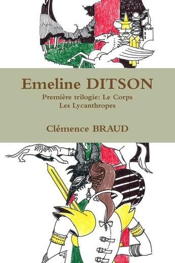 Couverture du livre « Emeline DITSON » de Clémence Braud aux éditions Lulu