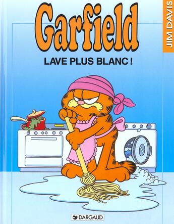 Couverture du livre « Garfield t.14 : Garfield, lave plus blanc ! » de Jim Davis aux éditions Dargaud