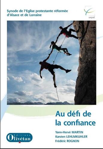 Couverture du livre « Au defi de la confiance » de Lehmkuhler Ro Martin aux éditions Olivetan