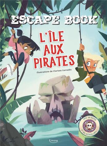 Couverture du livre « L'ile aux pirates » de  aux éditions Kimane