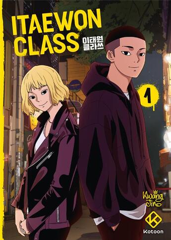 Couverture du livre « Itaewon class Tome 1 » de Jin Kwang aux éditions Kotoon