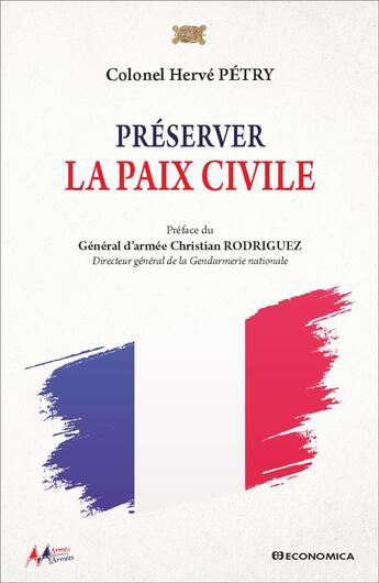 Couverture du livre « Préserver la paix civile » de Herve Petry aux éditions Economica