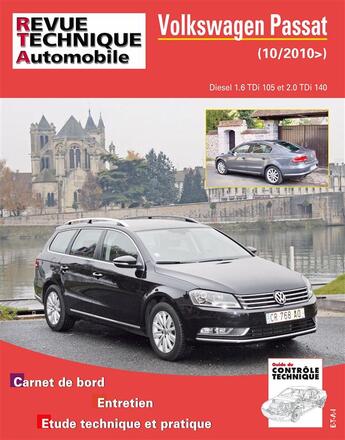 Couverture du livre « Volkswagen passat - 10-2010 » de Etai aux éditions Etai