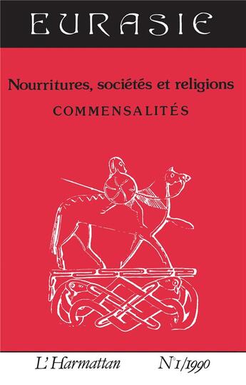 Couverture du livre « Nourritures, societes et religions - commensalites » de  aux éditions L'harmattan