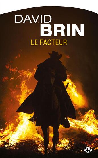 Couverture du livre « Le facteur » de David Brin aux éditions Bragelonne