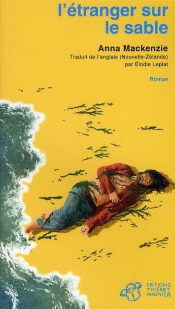 Couverture du livre « L'etranger sur le sable » de Mackenzie Anna aux éditions Thierry Magnier