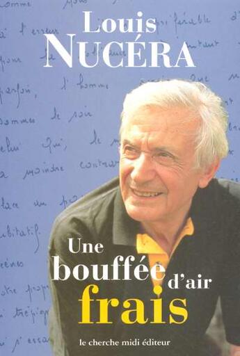 Couverture du livre « Une bouffee d'air frais » de Nucera/Drachline aux éditions Cherche Midi