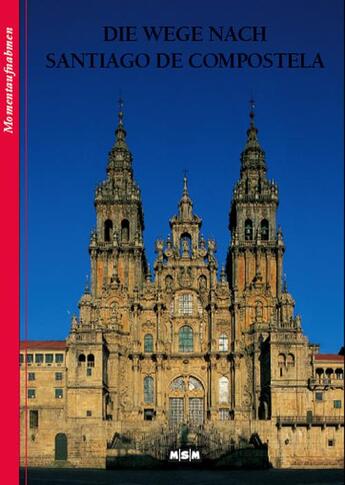 Couverture du livre « Chemins de compostelle (all)-arrets/images » de  aux éditions Msm