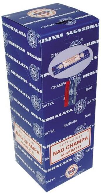 Couverture du livre « Encens nag champa - 10 grs - satya » de  aux éditions Dg-exodif