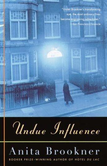 Couverture du livre « Undue influence » de Anita Brookner aux éditions Adult Pbs