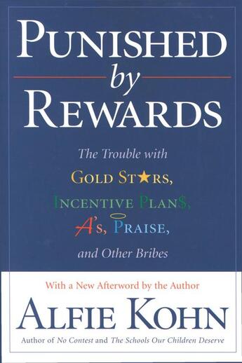 Couverture du livre « Punished by Rewards » de Alfie Kohn aux éditions Houghton Mifflin Harcourt