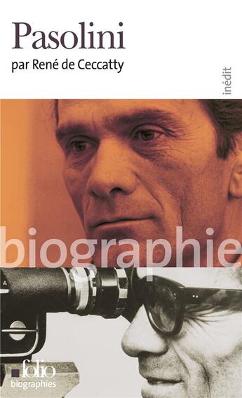 Couverture du livre « Pasolini » de Rene De Ceccatty aux éditions Folio